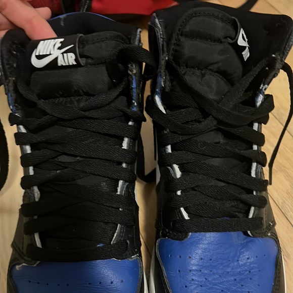 SOLD Mid Jordan 1 royal toe 8W/6.5Y(M) - Picture 3 of 8